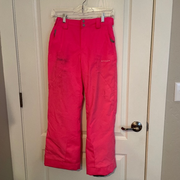 Hot Pink Snowpants - Picture 1 of 4